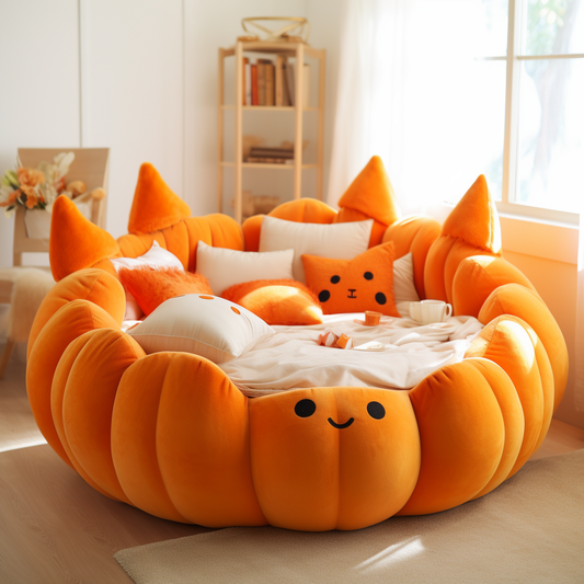 Pumpkin Spice Dreams: Customizing Cozy Nights with Pumpkin-Inspired Beds