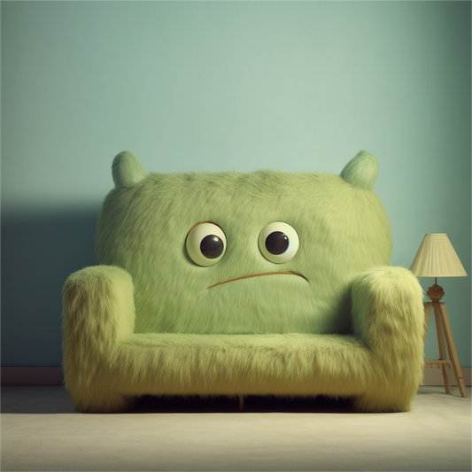Adorable and Comfy: Cuddle up on a Monster Sofa