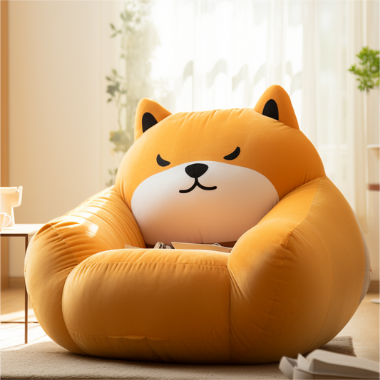 Childlike Delight: Brighten Up Your Child’s Smile with a Shiba Inu Sofa