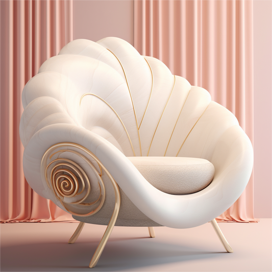 A Curved Masterpiece: The Artistry of the Snail Sofa