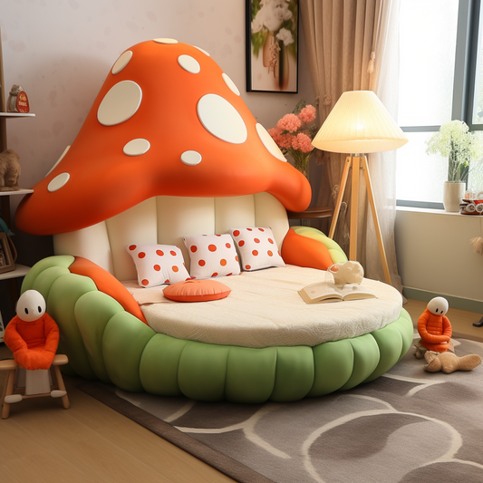Mushroom Haven: Experience Bliss on a Mushroom Sofa