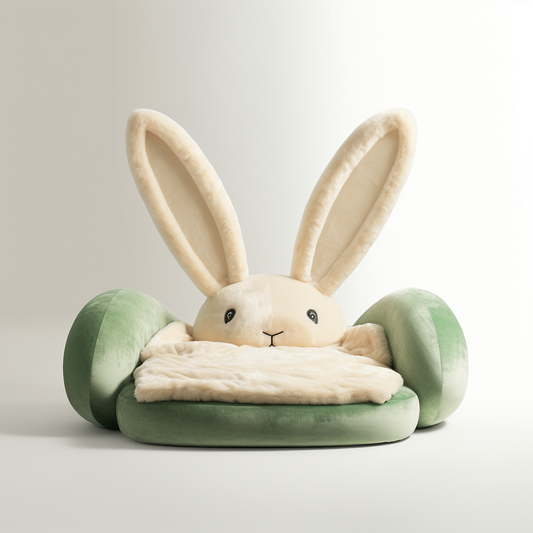 Bambi Rabbit Sofa Bed in Green