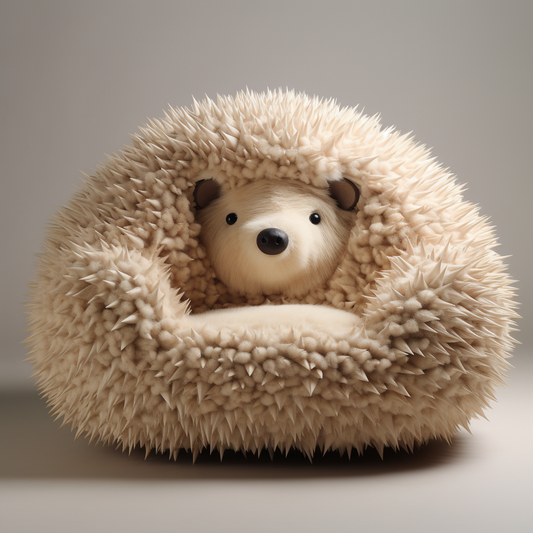 Unique Home Decoration: Hedgehog-shaped Sofa