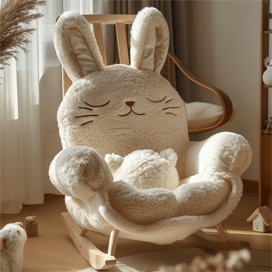 Soft Bunny Rocking Chair