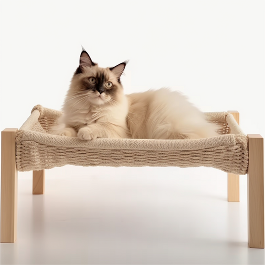 Unwind and Relax: The Therapeutic Benefits of a Cotton Linen Cat Hammock