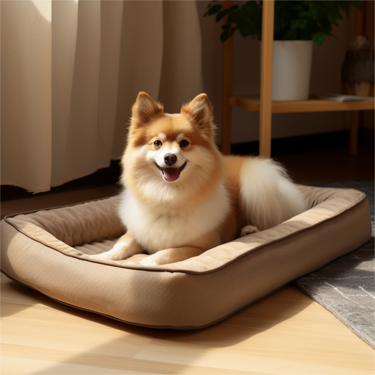 Minimalistic Haven: Large Dog Bed
