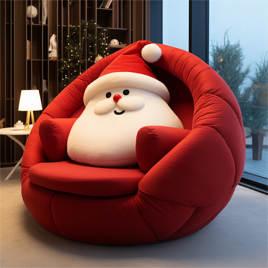 Jolly Seating: Embrace the Festive Spirit with a Santa Claus Sofa