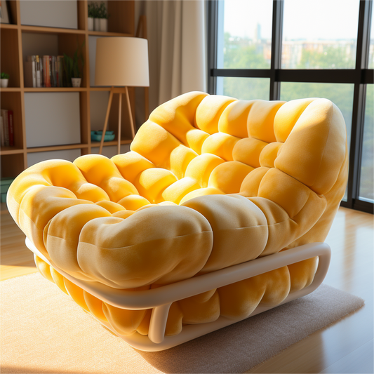 Creative Furniture Trends: Cross Design Waffle Sofa Leading the Fashion