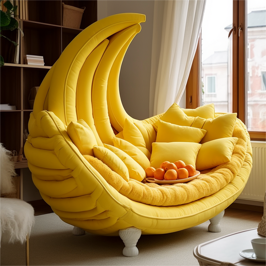 Unique Banana-shaped Sofa - Unparalleled Comfort