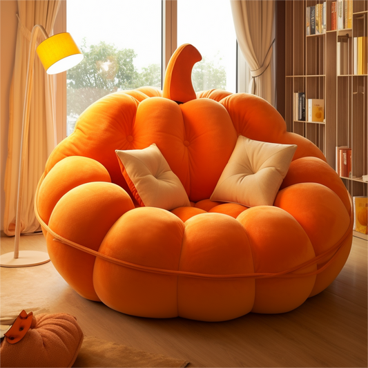 Plush Pumpkin Sofa