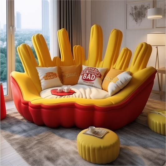 French Fry-shaped Sofa