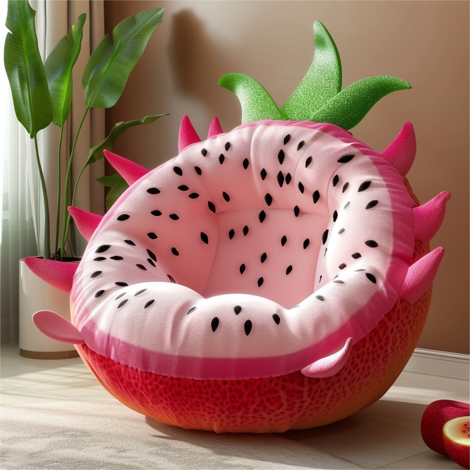 Exquisite Dragon Fruit Sofa