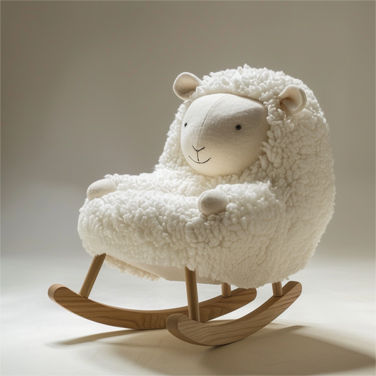 Soft Lamb Rocking Chair