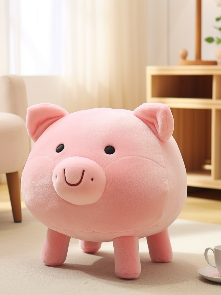 Bespoke Comfort: Customizable Piggy Stools for Whimsical Interiors