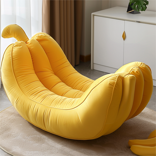 Unwind in Whimsy: The Quirky Banana Lounger